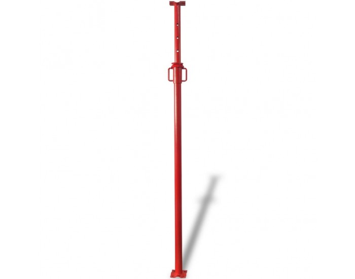 Sonata телескопични строителни подпори 280 см, червен цвят -