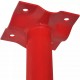 Sonata телескопични строителни подпори 280 см, червен цвят -