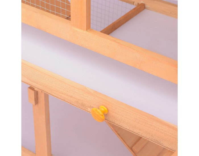 Sonata Външна клетка за зайци и дребни животни, дървена -