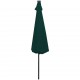Sonata Чадър за слънце със светодиоди, свободностоящ, 3 м, зелен -
