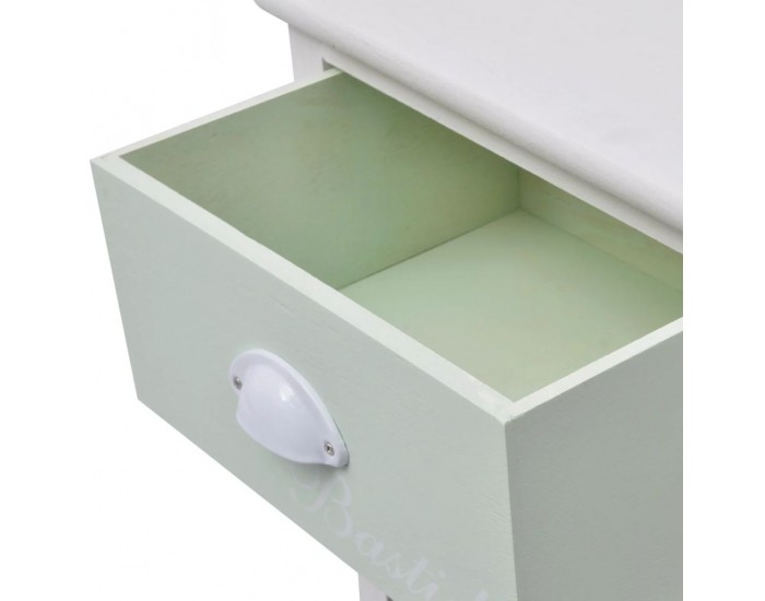 Sonata Шкаф за съхранение във френски стил, 4 чекмеджета, дърво -