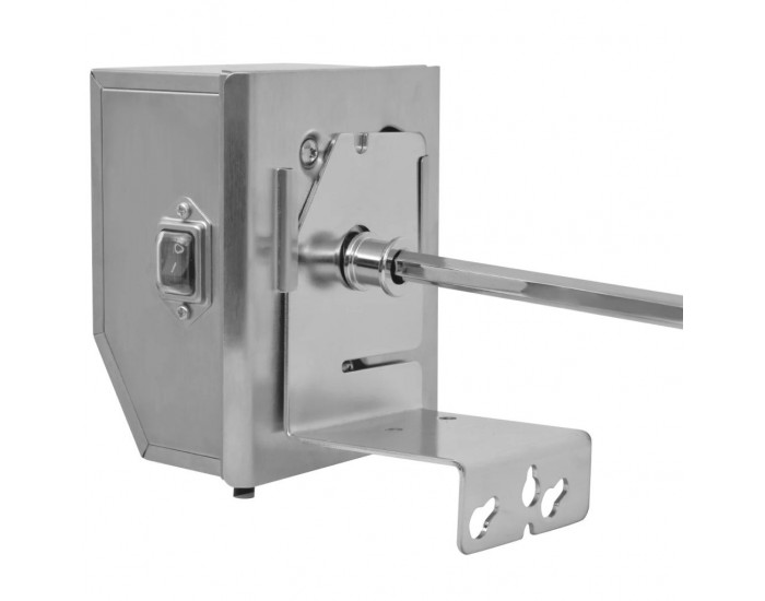 Sonata BBQ шиш с професионален мотор, стоманен, 1200 мм -