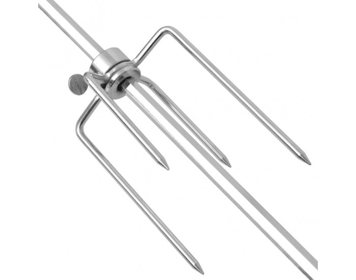 Sonata BBQ шиш с професионален мотор, стоманен, 1200 мм -