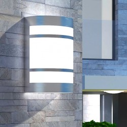 Sonata Лампа за външна стена, неръждаема стомана - Външно осветление