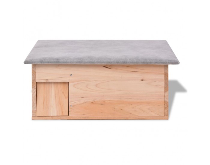 Sonata Къща за таралеж, 45x33x22 см, дърво -