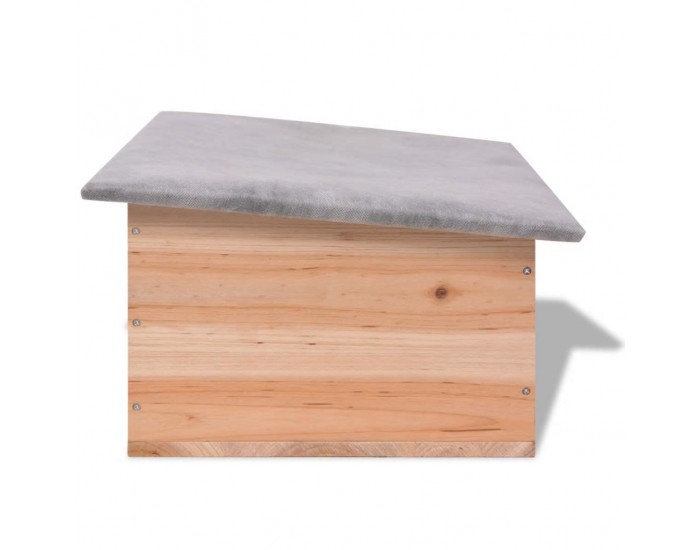 Sonata Къща за таралеж, 45x33x22 см, дърво -