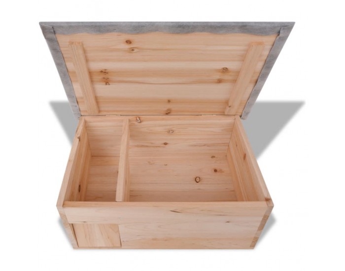 Sonata Къща за таралеж, 45x33x22 см, дърво -