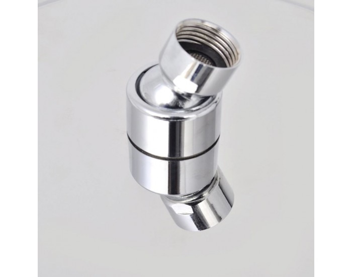 Sonata Душ пита, неръждаема стомана, квадратна форма, 25x25 cм -