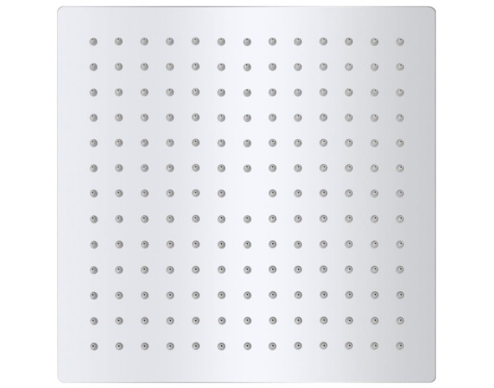 Sonata Душ пита, неръждаема стомана, квадратна форма, 25x25 cм -