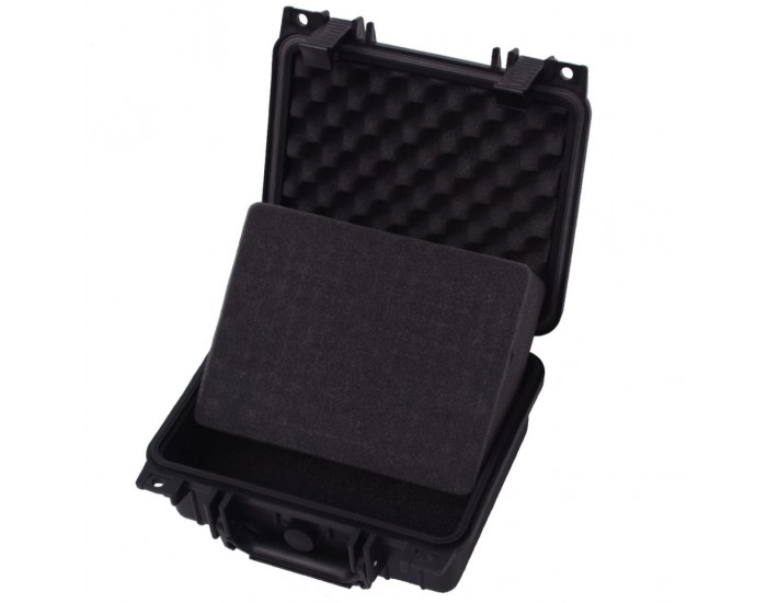 Sonata Защитен куфар за оборудване, 27 x 24,5 x 12,4 cм, черен - Sonata Защитен куфар за оборудване, 27 x 24,5 x 12,4 cм, черен -