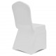 Sonata Покривни калъфи за столове, еластични, 4 бр, бели -