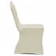 Sonata Покривни калъфи за столове, еластични, 4 бр, кремави -