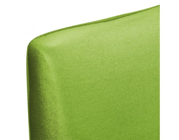 Sonata Покривни калъфи за столове, еластични, 4 бр, зелени -