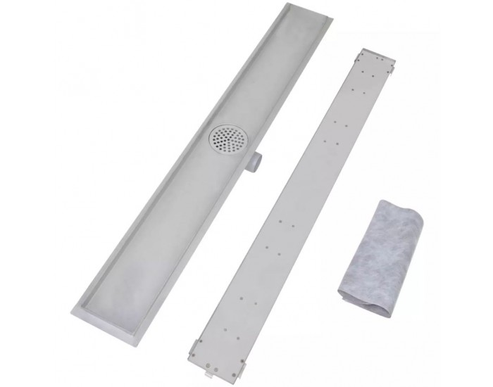 Sonata Линеен душ канал, 1030x140 мм, от неръждаема стомана -