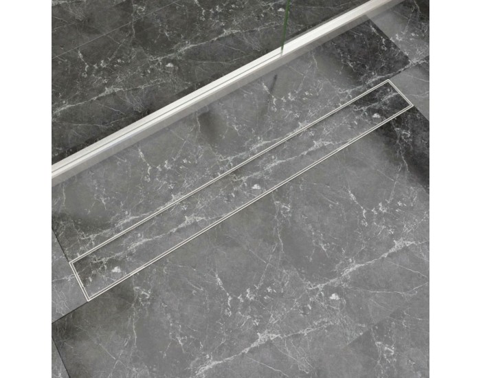 Sonata Линеен душ канал, 1030x140 мм, от неръждаема стомана -