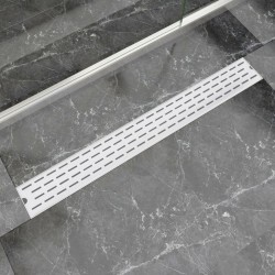 Sonata Линеен душ канал, дизайн "линии", 930x140мм, неръждаема стомана - Баня