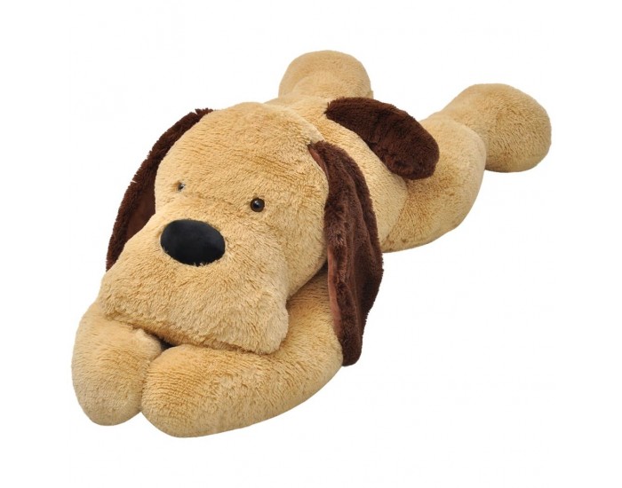 Sonata Плюшена играчка куче, кафяв плюш, 80 см -