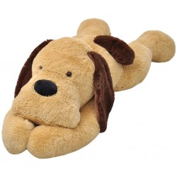 Sonata Плюшена играчка куче, кафяв плюш,160 см - Шатри и забавления