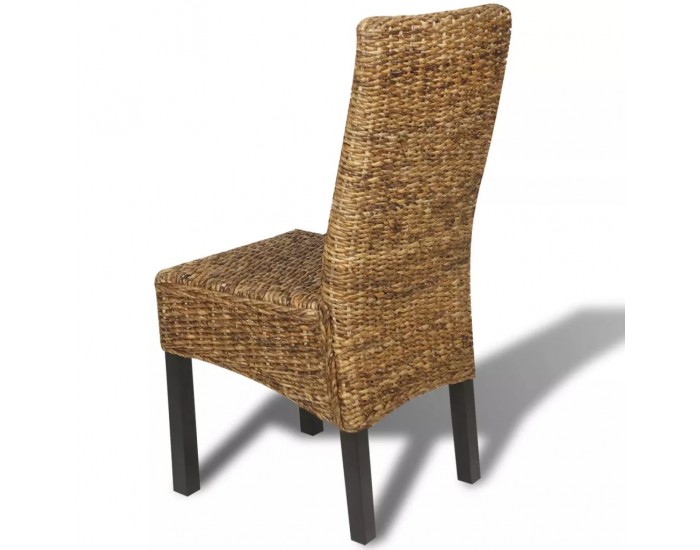 Sonata Трапезни столове от абака, 2 броя, кафяви -