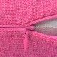 Sonata Калъфки за възглавници, 4 бр, ленен вид, розови, 80x80 см -