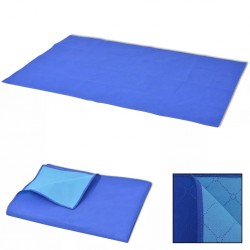 Sonata Одеяло за пикник, синьо и светлосиньо, 100x150 см - Аксесоари за пътуване