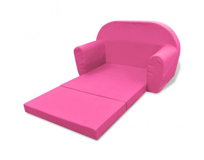 Sonata Детско разтегателно кресло, розово -