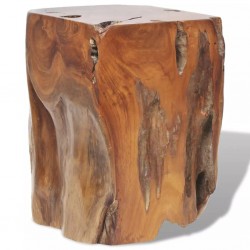 Sonata Табуретка, солидно тиково дърво, 30x30x40 cм - Мека мебел