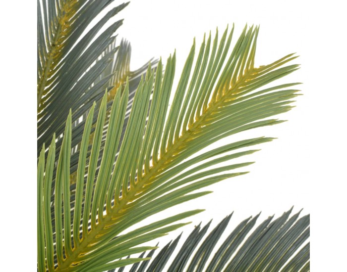 Sonata Изкуствено растение, сагова палма със саксия, зелена, 90 см -