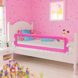 Sonata Ограничители за бебешко легло, 2 бр, розови, 150x42 см - Детска стая