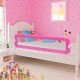 Sonata Ограничители за бебешко легло, 2 бр, розови, 150x42 см -