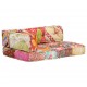 Sonata Палетна възглавница за диван, многоцветна, текстил, пачуърк -