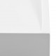 Sonata Мивка, 60x38x11 см, минерална/мраморна отливка, бяла -