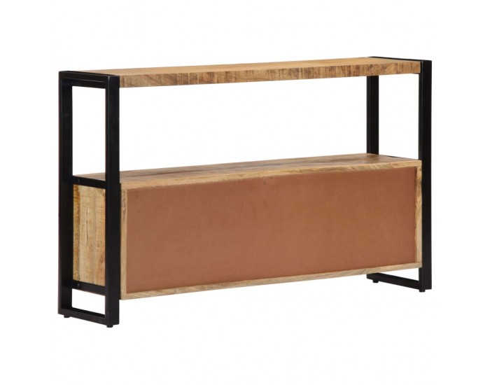 Sonata Страничен шкаф, 120x30x75 см, манго масив -