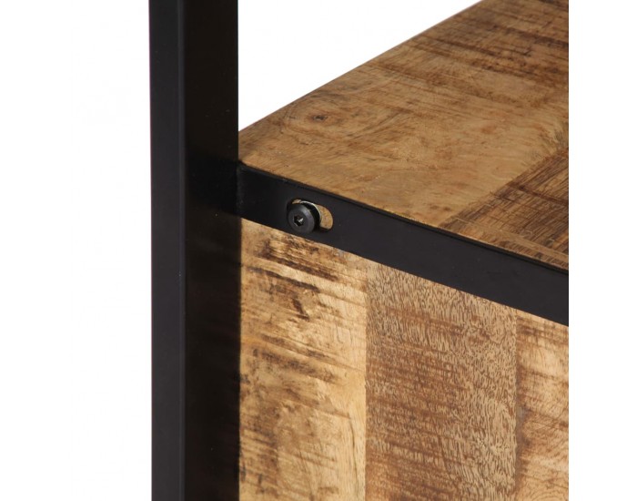 Sonata Страничен шкаф, 120x30x75 см, манго масив -