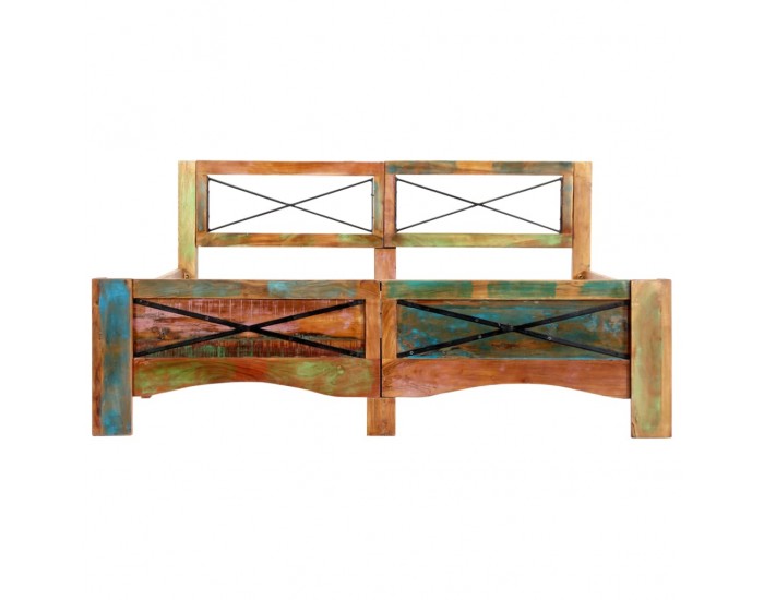 Sonata Рамка за легло, регенерирано дърво масив, 140x200 cм -