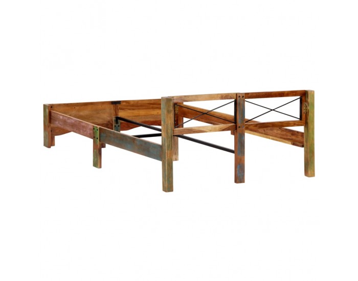 Sonata Рамка за легло, регенерирано дърво масив, 140x200 cм -