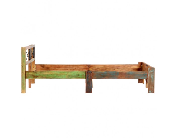 Sonata Рамка за легло, регенерирано дърво масив, 140x200 cм -