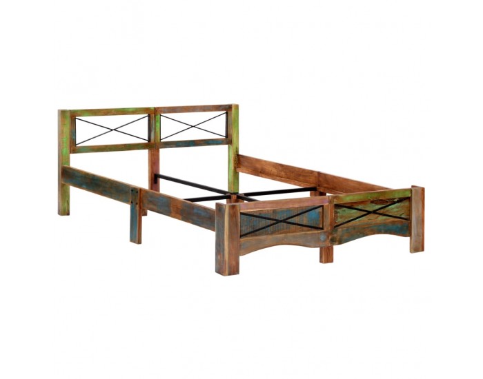 Sonata Рамка за легло, регенерирано дърво масив, 140x200 cм -