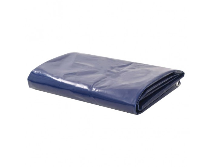 Sonata Брезентово платнище, 650 гр/м², 5x6 м, синьо -