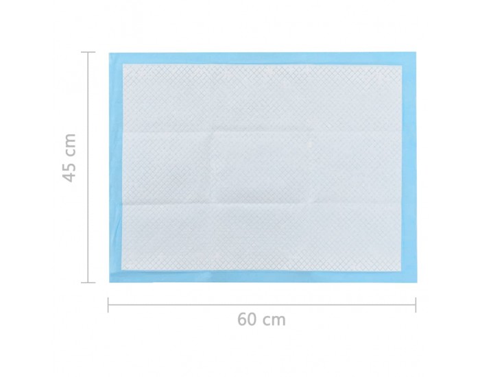 Sonata Подложки за обучаване на домашни любимци 400 бр 60х45 см плат -