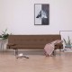 Sonata Разтегателен диван с две възглавници, кафяв, полиестер - Sonata Разтегателен диван с две възглавници, кафяв, полиестер -