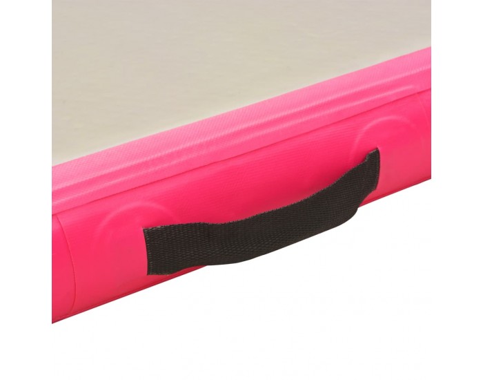 Sonata Надуваем дюшек за гимнастика с помпа, 300x100x10 см, PVC, розов -