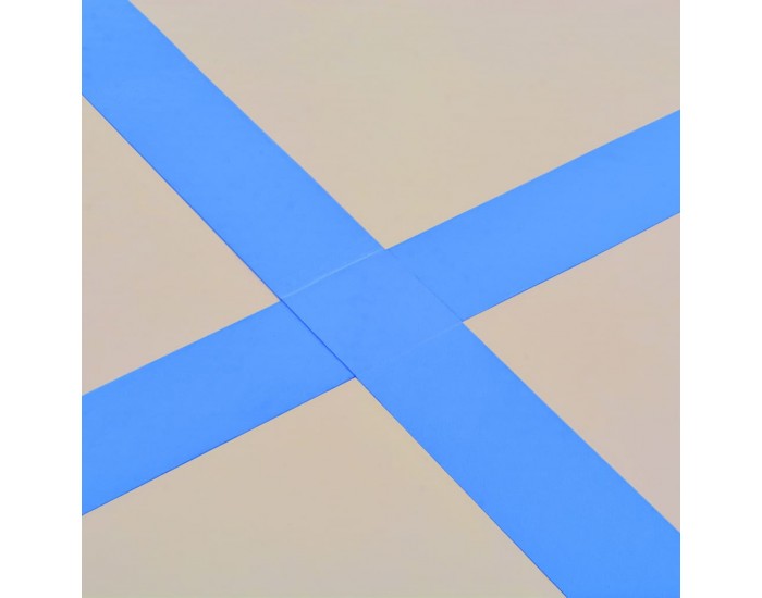 Sonata Надуваем дюшек за гимнастика с помпа, 400x100x10 см, PVC, син - Sonata Надуваем дюшек за гимнастика с помпа, 400x100x10 см, PVC, син -