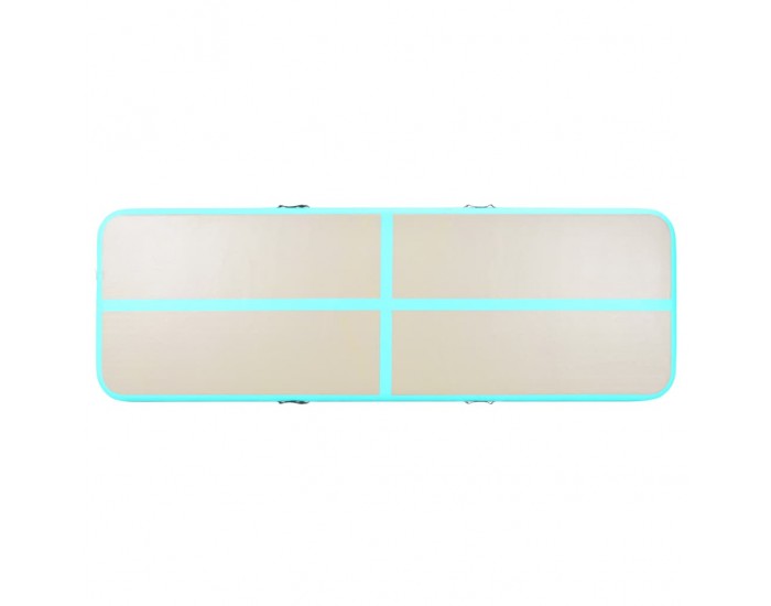 Sonata Надуваем дюшек за гимнастика с помпа, 500x100x10 см, PVC, зелен -