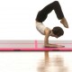 Sonata Надуваем дюшек за гимнастика с помпа, 800x100x10 см, PVC, розов -