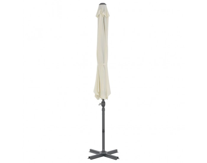 Sonata Градински чадър с преносима основа, пясъчен -