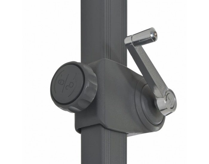 Sonata Градински чадър с преносима основа, пясъчен -