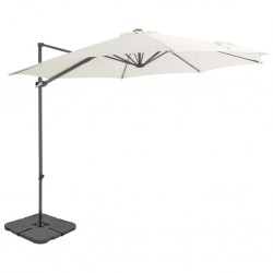 Sonata Градински чадър с преносима основа, пясъчен - Градина