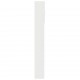 Sonata Шкаф за пералня, бяло със силен гланц, 64x25,5x190 см, ПДЧ -