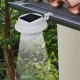Sonata Градински соларни лампи за ограда, 12 бр, LED, бели -